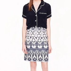 J Crew Trellis Skirt